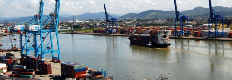 Liberadas obras para o complexo portuário de Itajaí